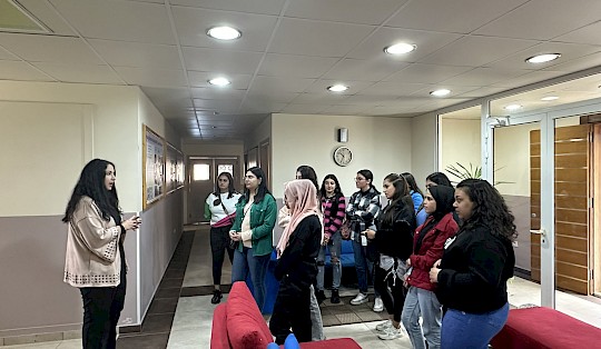 Before starting their studies in IMS, the students have an orientation where they can get to know the facilities and ask questions.