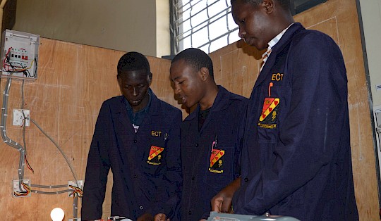 In Kenya two-thirds of young people are unemployment. Through vocational training, the project has been able to help many to achieve their goals for better future.