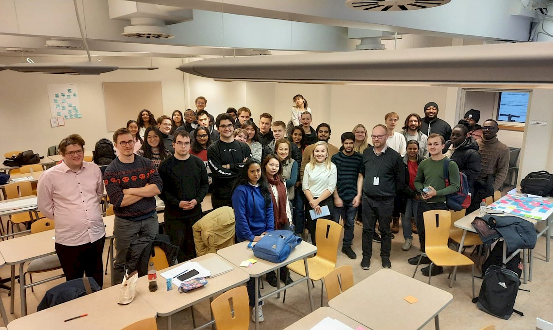 Students at Jyväskylä University of Applied Sciences discussed Sustainable Development Goals and social impact projects during Jamk's InnoFlash week.